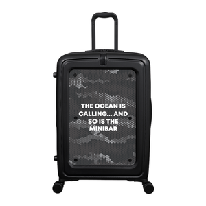 Modify - Suitcase with Personalised Panel (Hexagon Camo - Quote)
