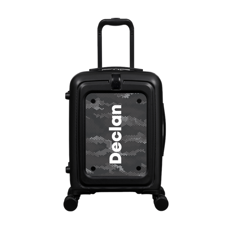 Modify - Suitcase with Personalised Panel (Hexagon Camo - Side Name)