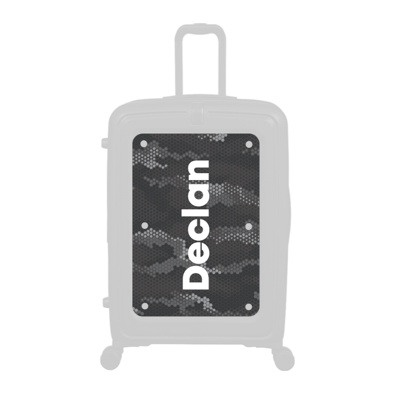 Modify - Personalised Panel (Hexagon Camo - Side Name)