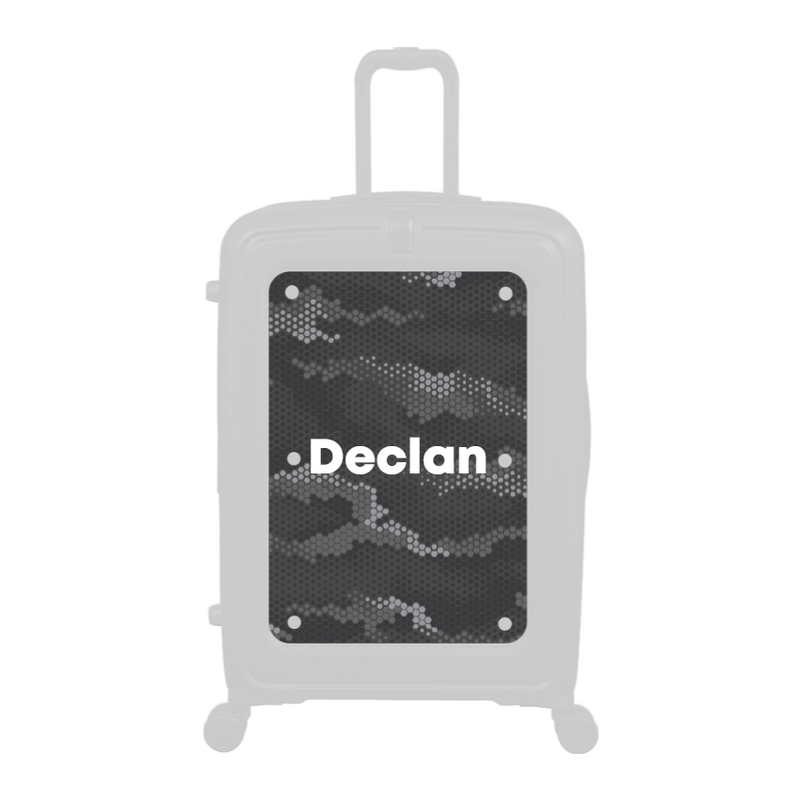 Modify - Personalised Panel (Hexagon Camo - Name)