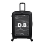 Modify - Suitcase with Personalised Panel (Hexagon Camo - Initials)