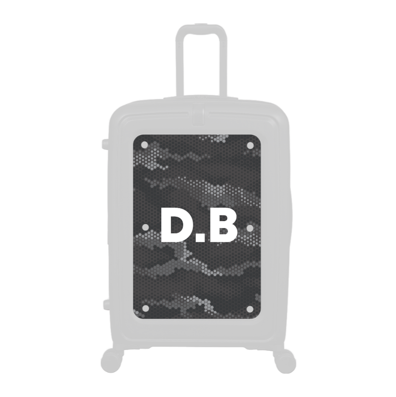 Modify - Personalised Panel (Hexagon Camo - Initials)