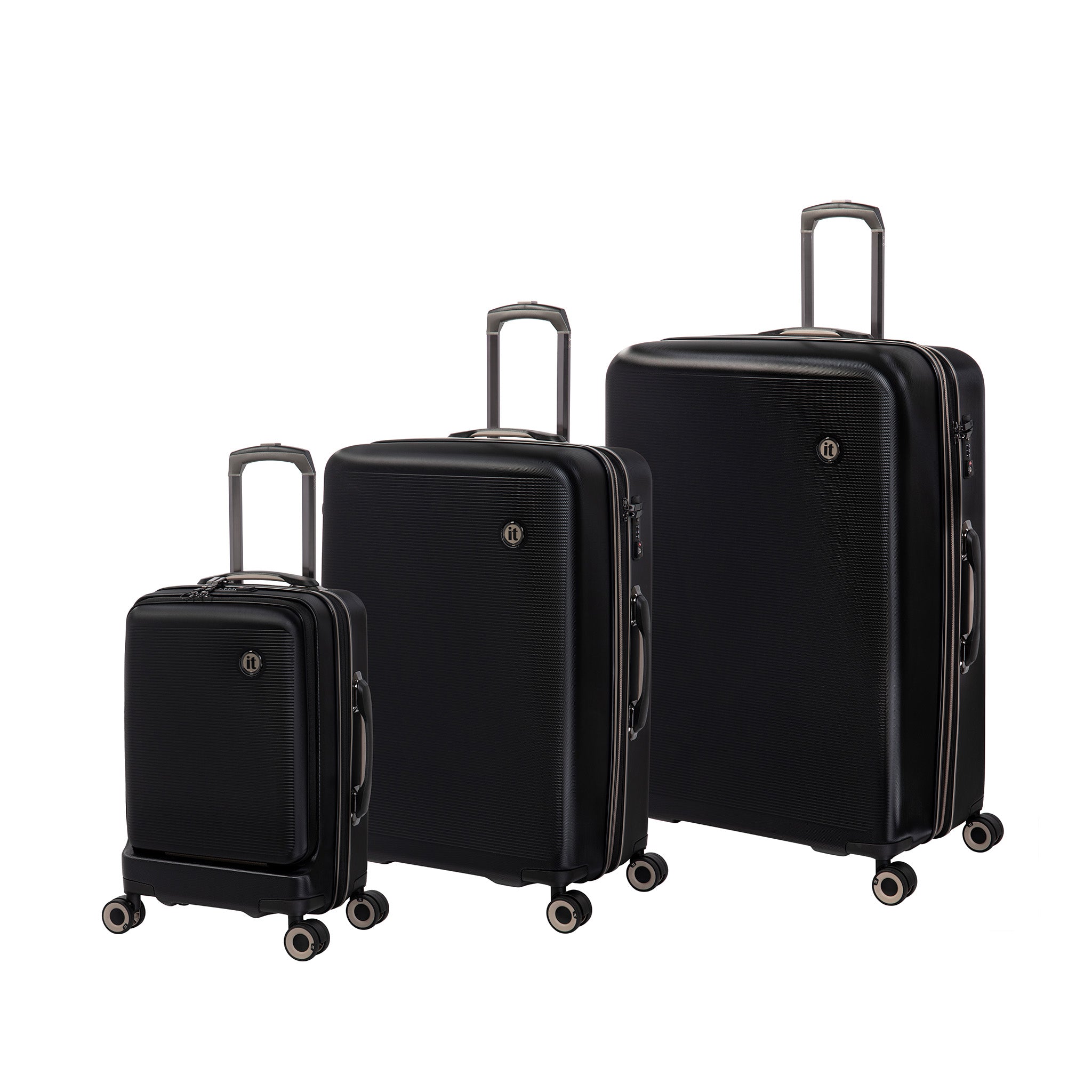 it Luggage  Glitzy - 5pc Set in Black