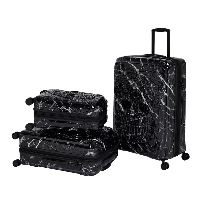 Candy Calavera - Large (Black Marble)